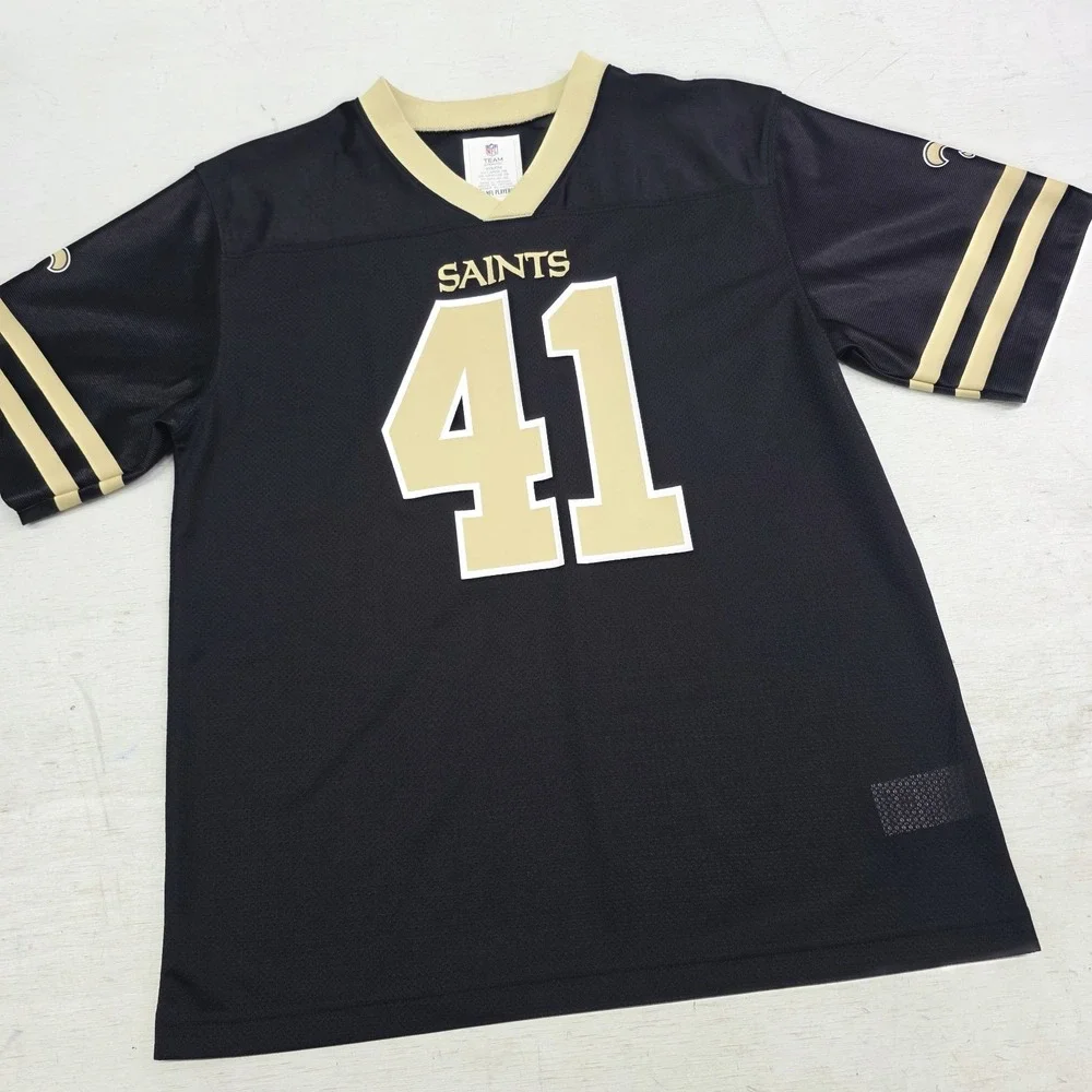 New Orleans Saints Alvin Kamara NFL Team Apparel Jersey Black Youth‎ Boys 2XL 18